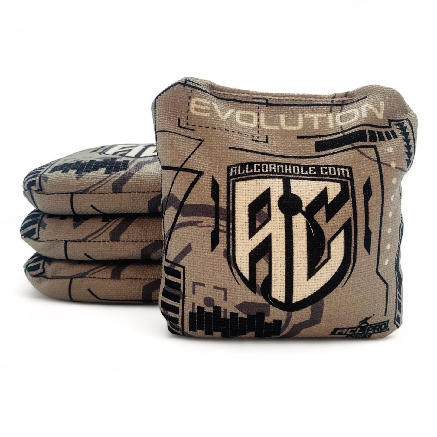 GameChanger Evolution (3.5" Patch) | Cornhole Bags | AllCornhole | Set of 4 | Speed: see description