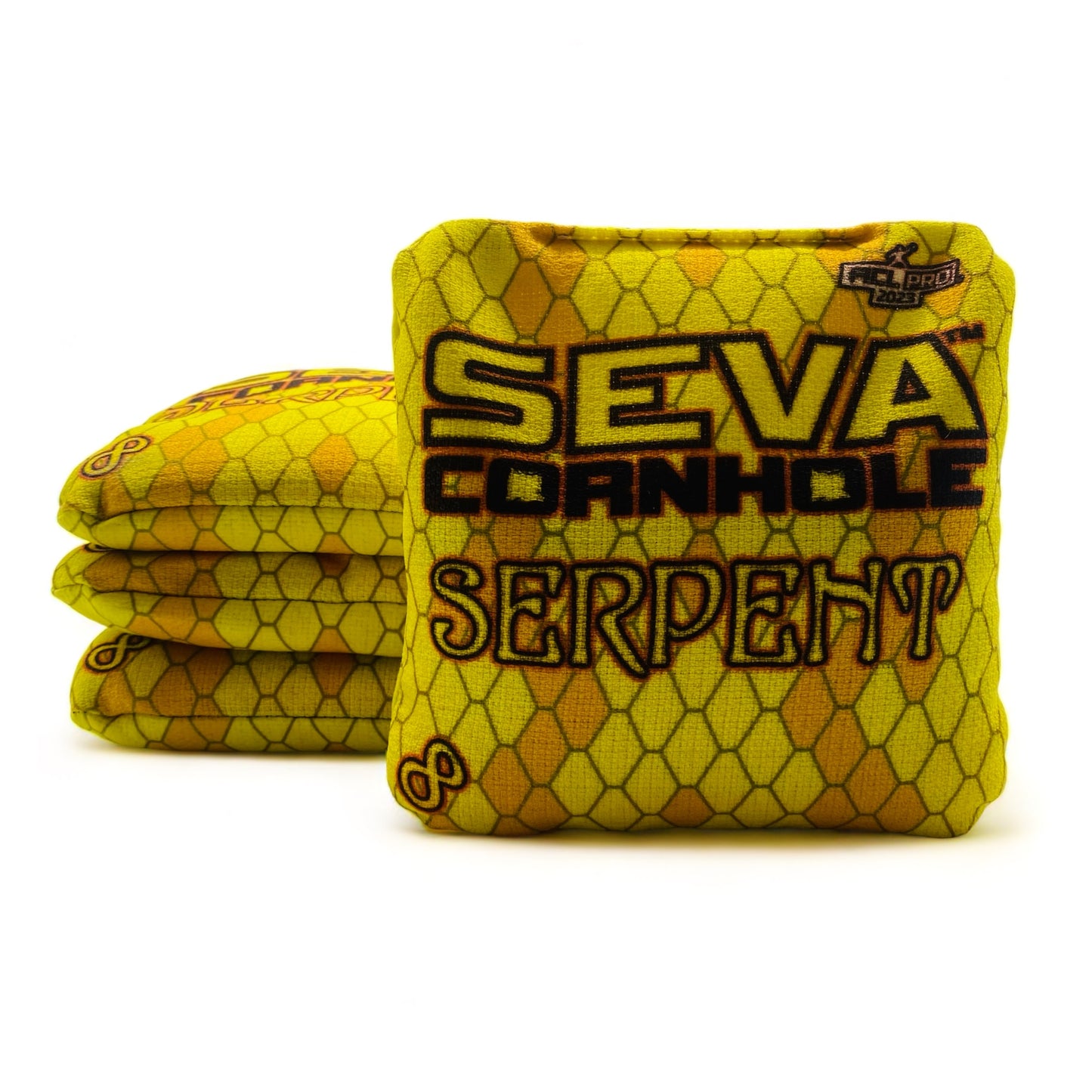 Serpent | SEVA | Cornhole Bags | Set of 4 | Speed 6/8