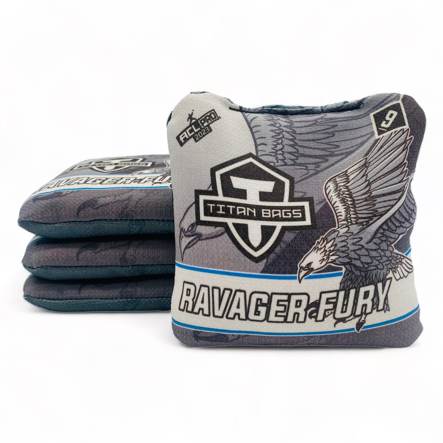 Ravager Fury | Titan | Cornhole Bags | Set of 4 | Speed: 8/9