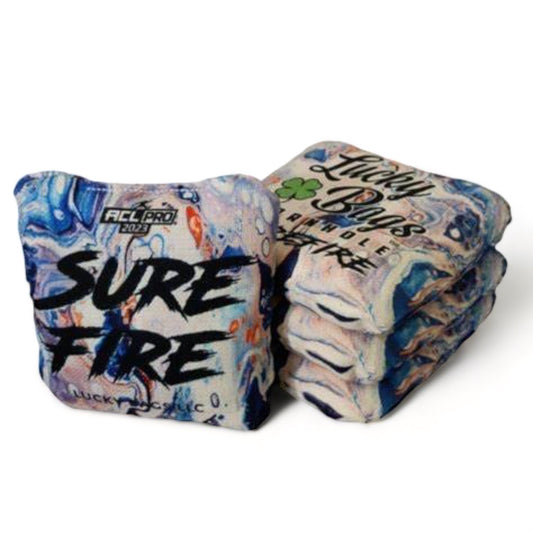 Surefire | Lucky Bags | Cornhole Bags | Set of 4 | Speed: 4/8