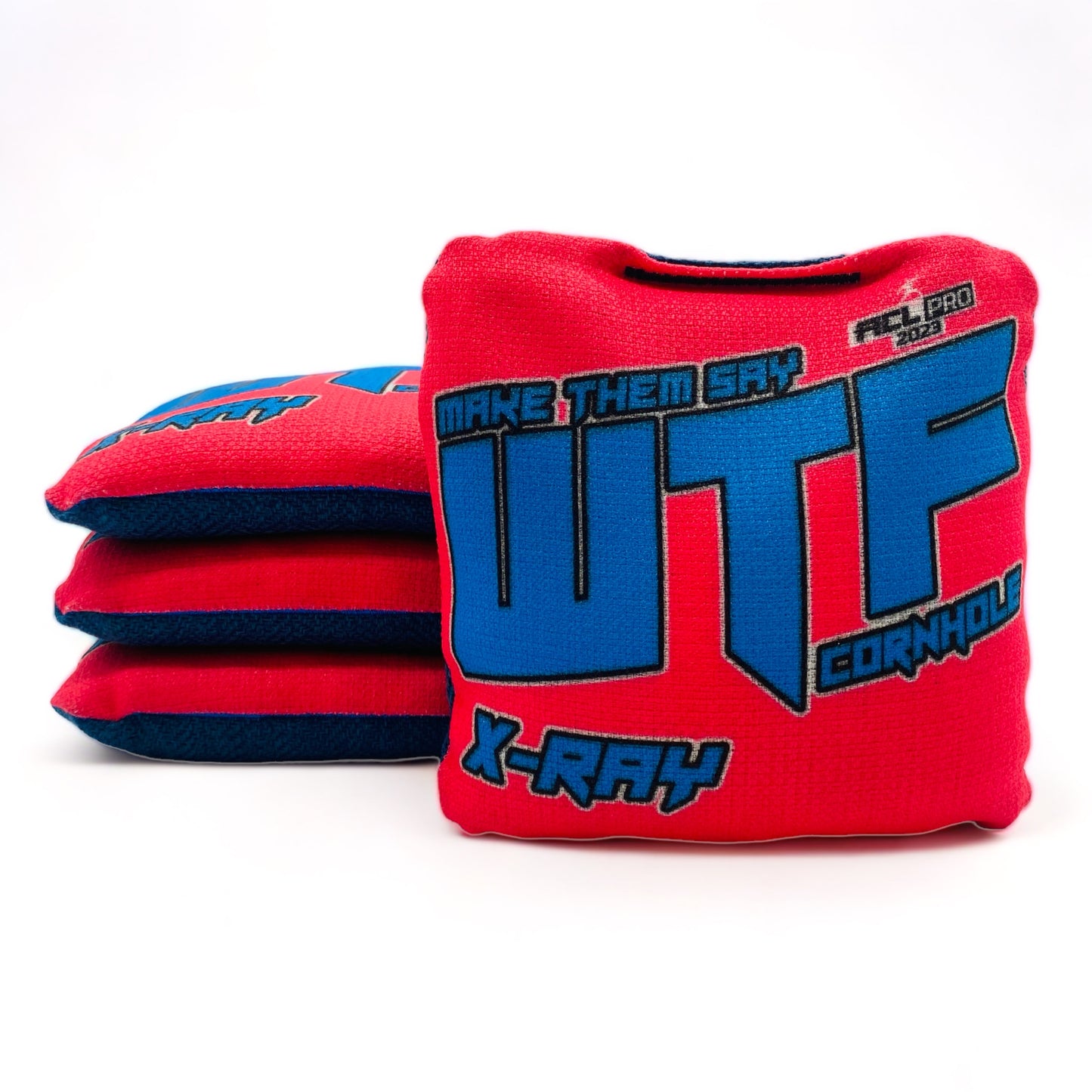 X-Ray | WTF Cornhole | Cornhole Bags | Set of 4 | Speed: 6/9