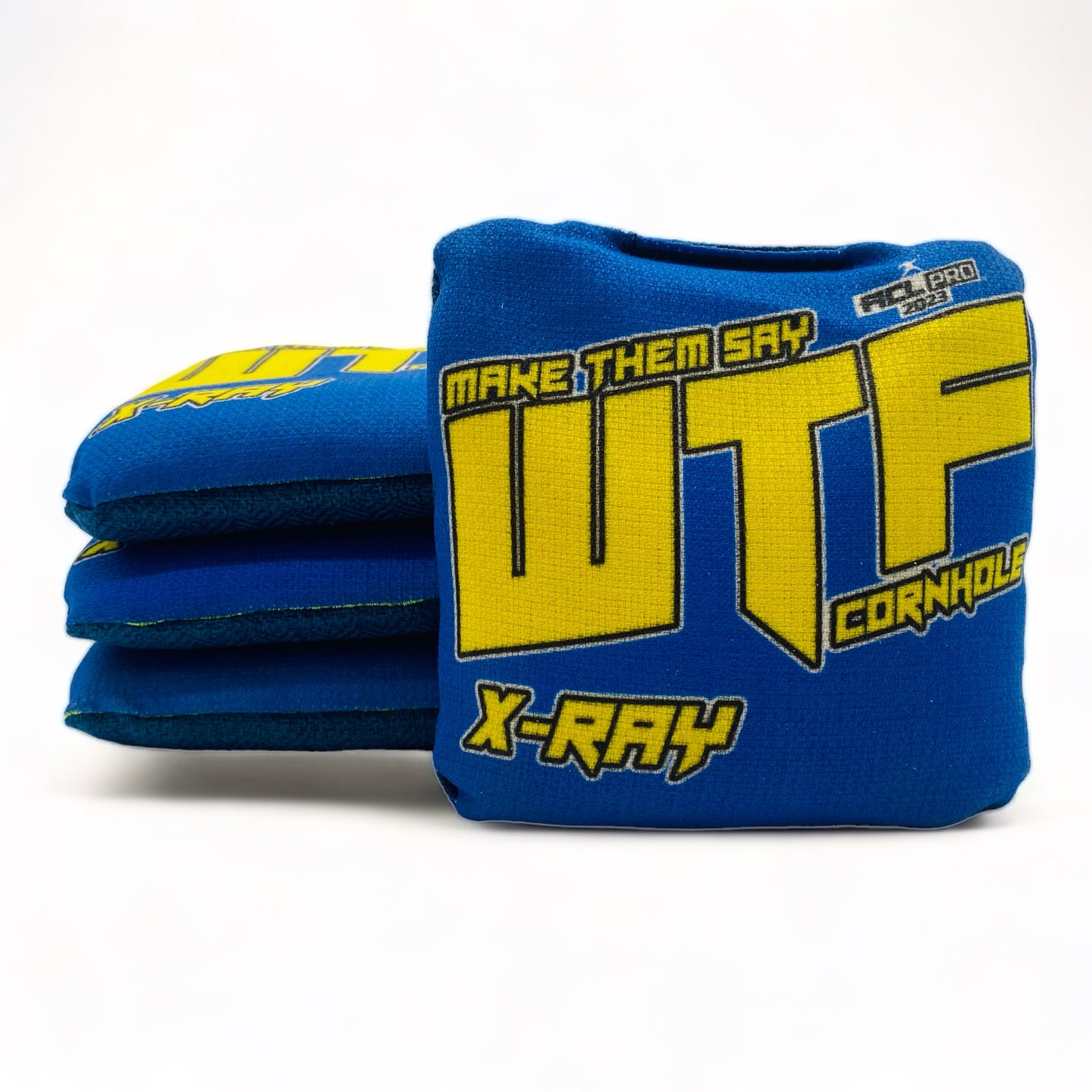 X-Ray | WTF Cornhole | Cornhole Bags | Set of 4 | Speed: 6/9