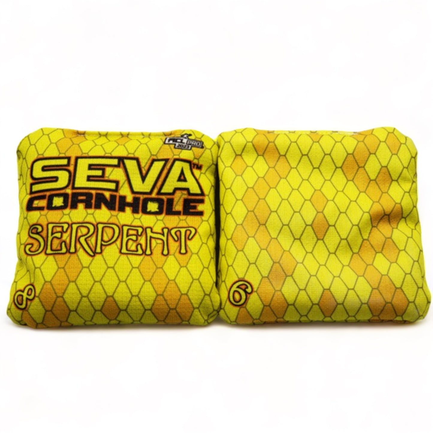 Serpent | SEVA | Cornhole Bags | Set of 4 | Speed 6/8