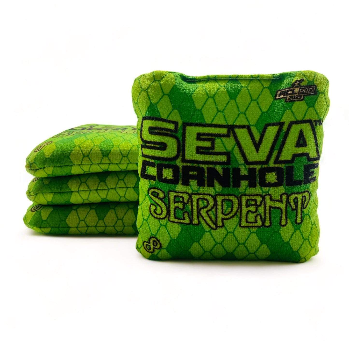 Serpent | SEVA | Cornhole Bags | Set of 4 | Speed 6/8