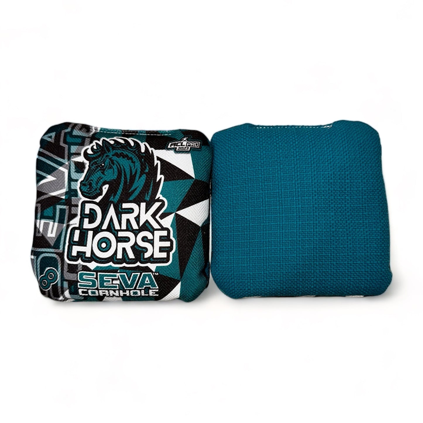 Dark Horse | SEVA | Cornhole Bags | Set of 4 | Speed 5/8