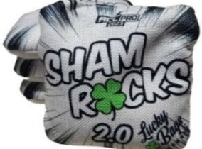 Shamrock | Lucky Bags | Cornhole Bags | Set of 4 | Speed: 4/7